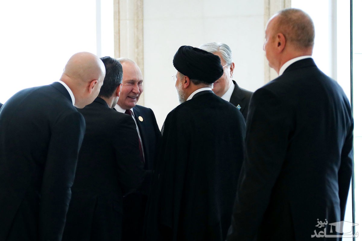 دیدار رئیس جمهور و پوتین در سمرقند