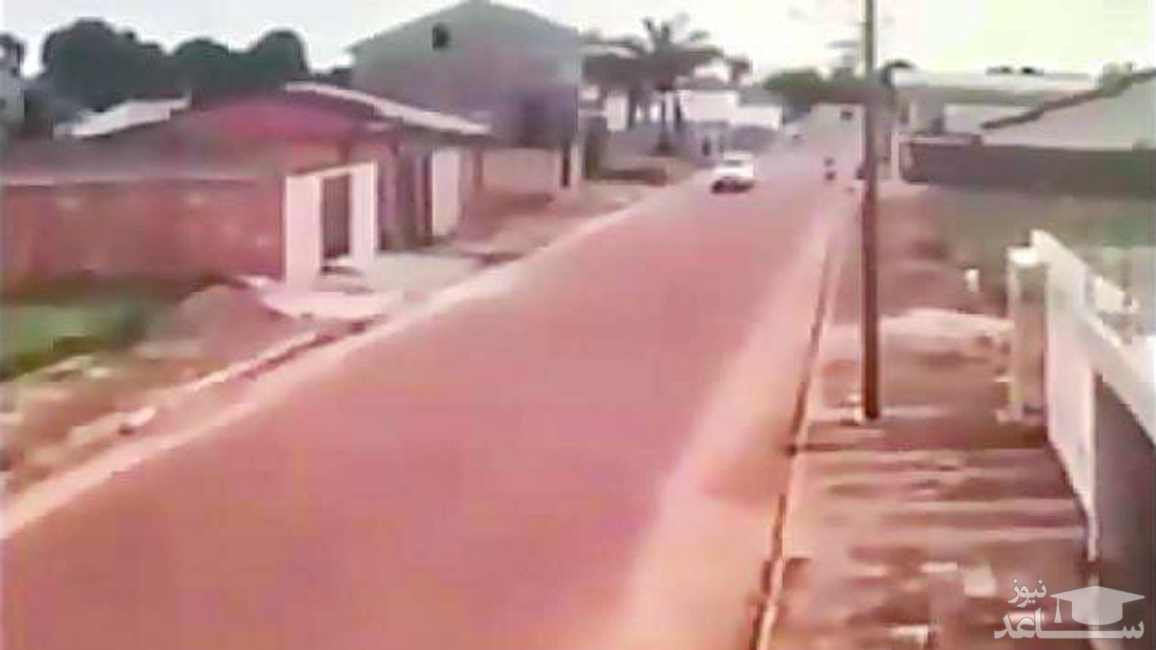 (فیلم) شاخ به شاخ شدن وحشتناک دو موتورسوار