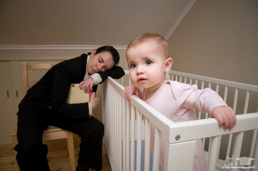 10 دلیل مهم نخوابیدن نوزاد و کودک