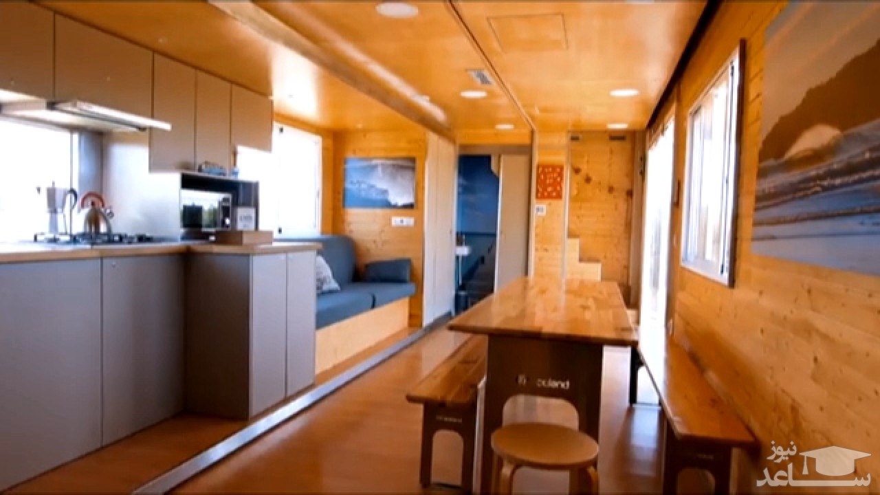 (فیلم) کامیونی جادار با امکانات یک هتل