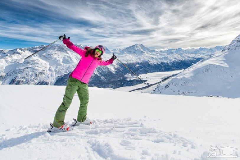 فواید و مزایای ورزش اسکی