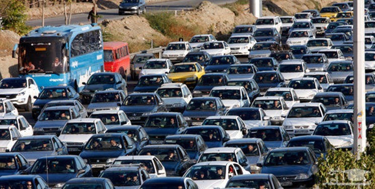 ترافیک فوق سنگین در هراز و فیروزکوه/ هراز یکطرفه شد