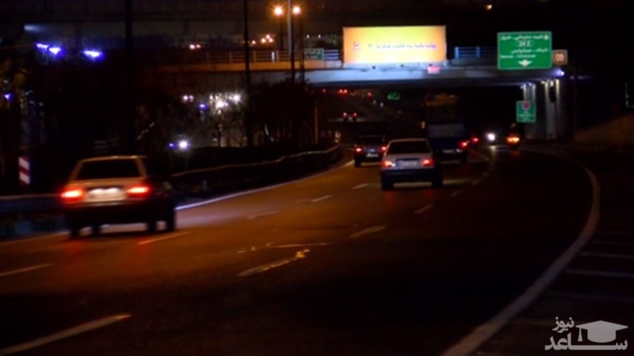 (فیلم) تصادفات خطرناک و مرگبار به دلیل خلوتی خیابان‌های شهر