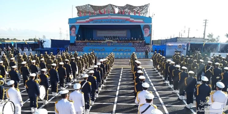 آغاز مراسم رژه روز ارتش جمهوری اسلامی ایران