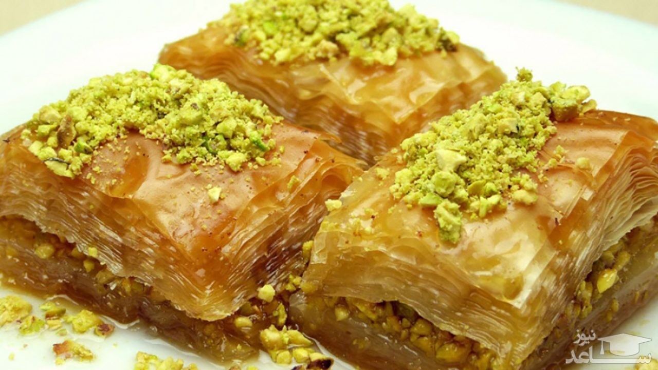 روش تهیه باقلوا به سبک هندی