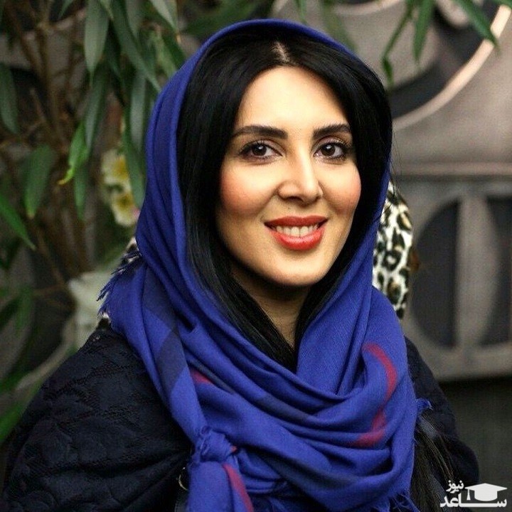 عکس خلوت دو نفره لیلا بلوکات با همکارش در پارک