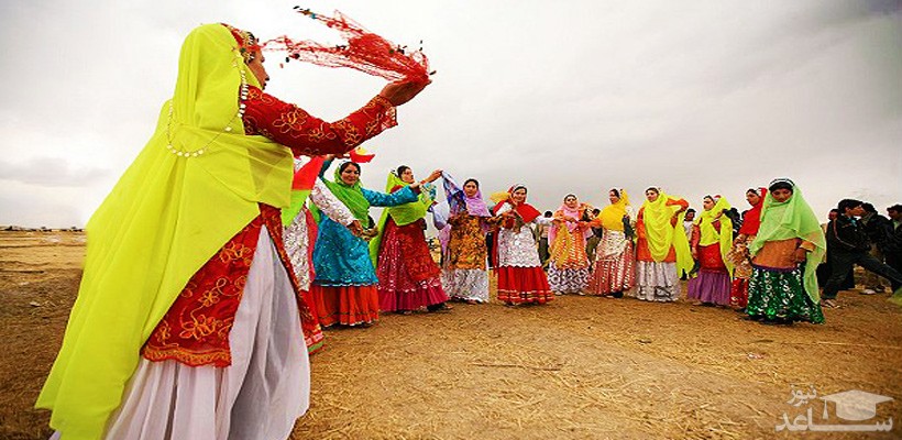 رقص سنتی زنان بلوچ