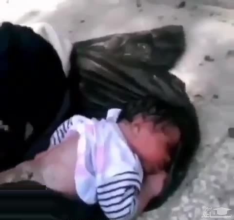 سرنوشت نوزاد درون کیسه زباله در بندرعباس+فیلم