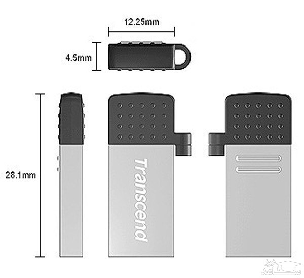 فلش مموری OTG ترنسند مدل JetFlash 380S