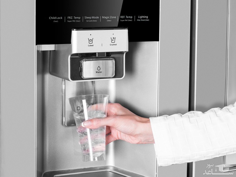 یخچال و فریزر ساید بای ساید دوو مدل D2S-1033MW