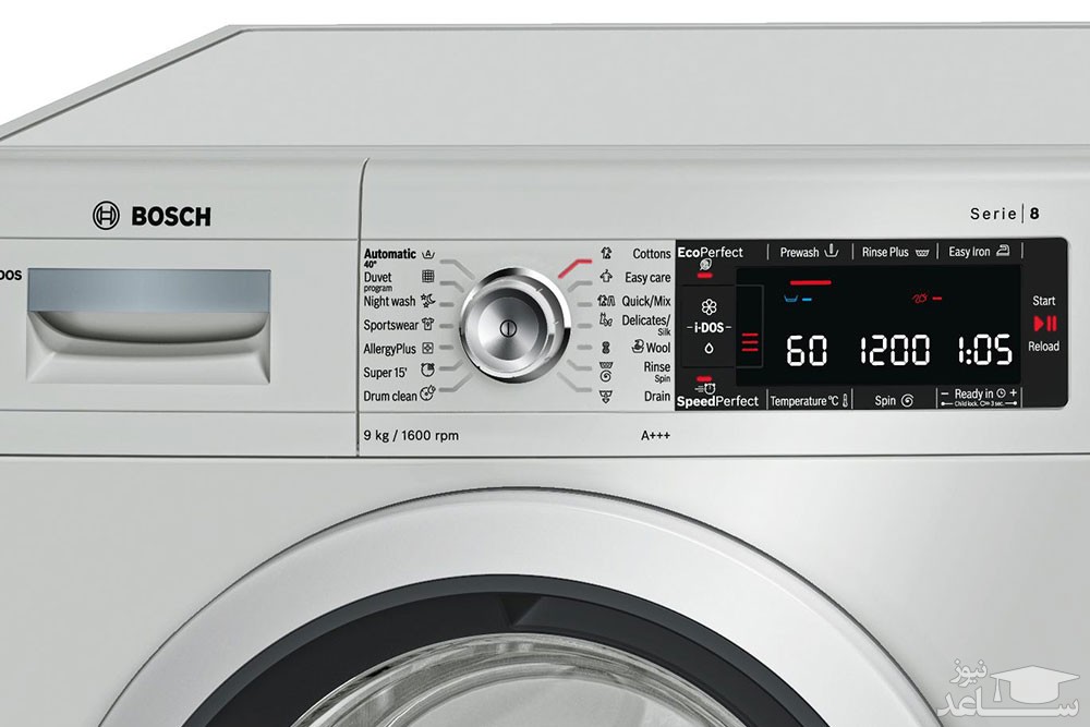 پنل لباسشویی بوش مدل WAW3266XIR