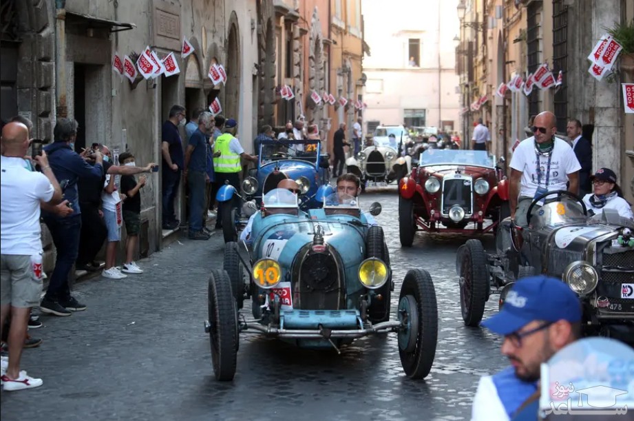 رالی خودروهای قدیمی و کلاسیک در ایتالیا