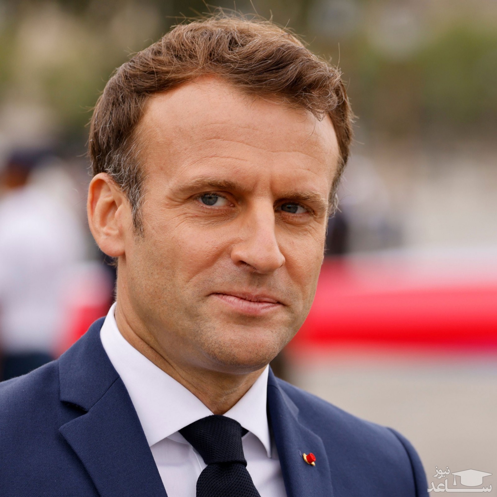 (فیلم) واکنش مکرون به صعود تیم ملی فرانسه