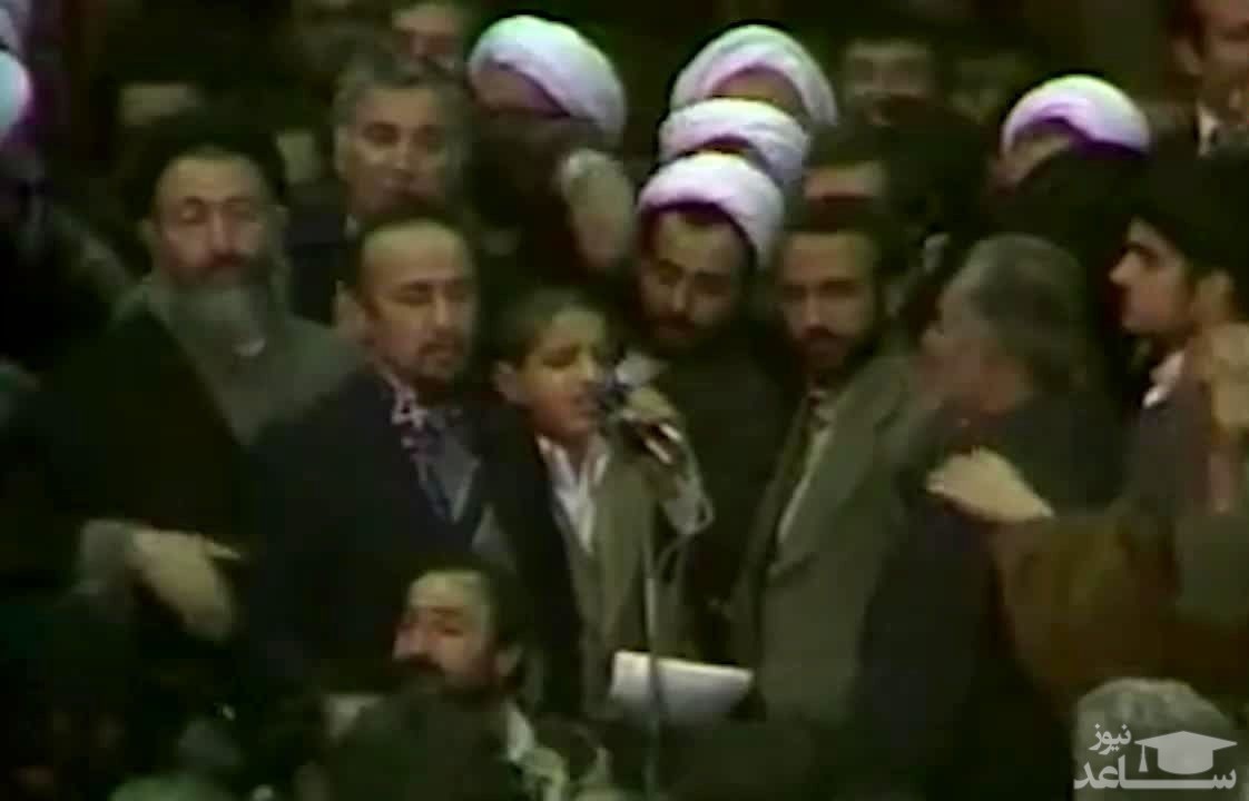 تلاوت قرآن محمد اصفهانی هنگام ورود امام خمینی در 12بهمن 57 +فیلم