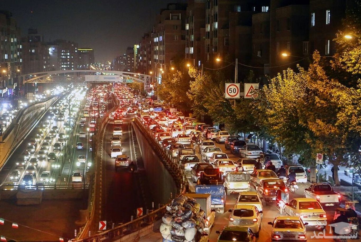 چرا دیشب تهران قفل شد؟