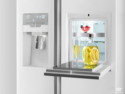 یخچال و فریزر ساید بای ساید اسنوا مدل SN8-2350SS