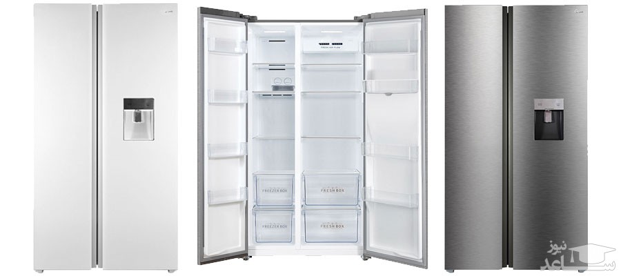 یخچال و فریزر ساید بای ساید جی پلاس مدل GSS-K725