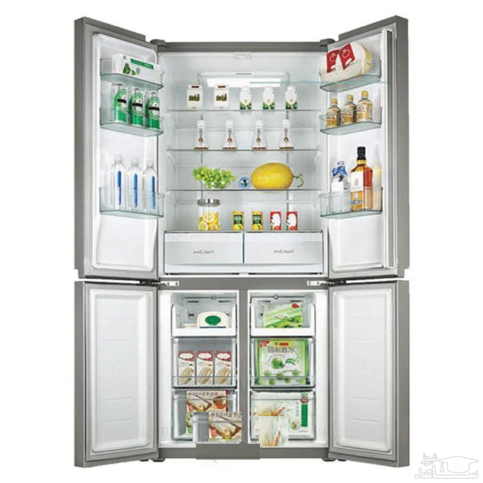 فضای داخل یخچال و فریزر مایدیا مدل HC-690WEN