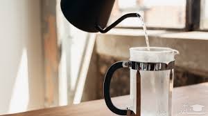 پیش گرم کردن فرنچ پرس