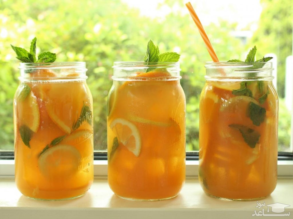 طرز تهیه چای‌ سرد خوش طعم