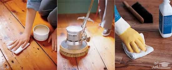 چطور مشکلات و لکه های روی پارکت را رفع کنیم؟