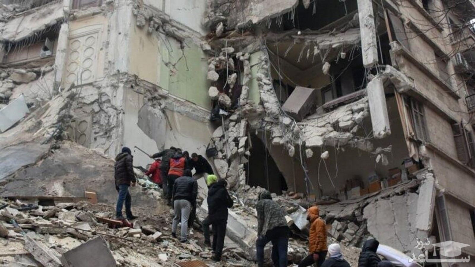 کمک های بشردوستانه ایران به سوریه برای نجات شهروندان از زیر آوارهای زلزله