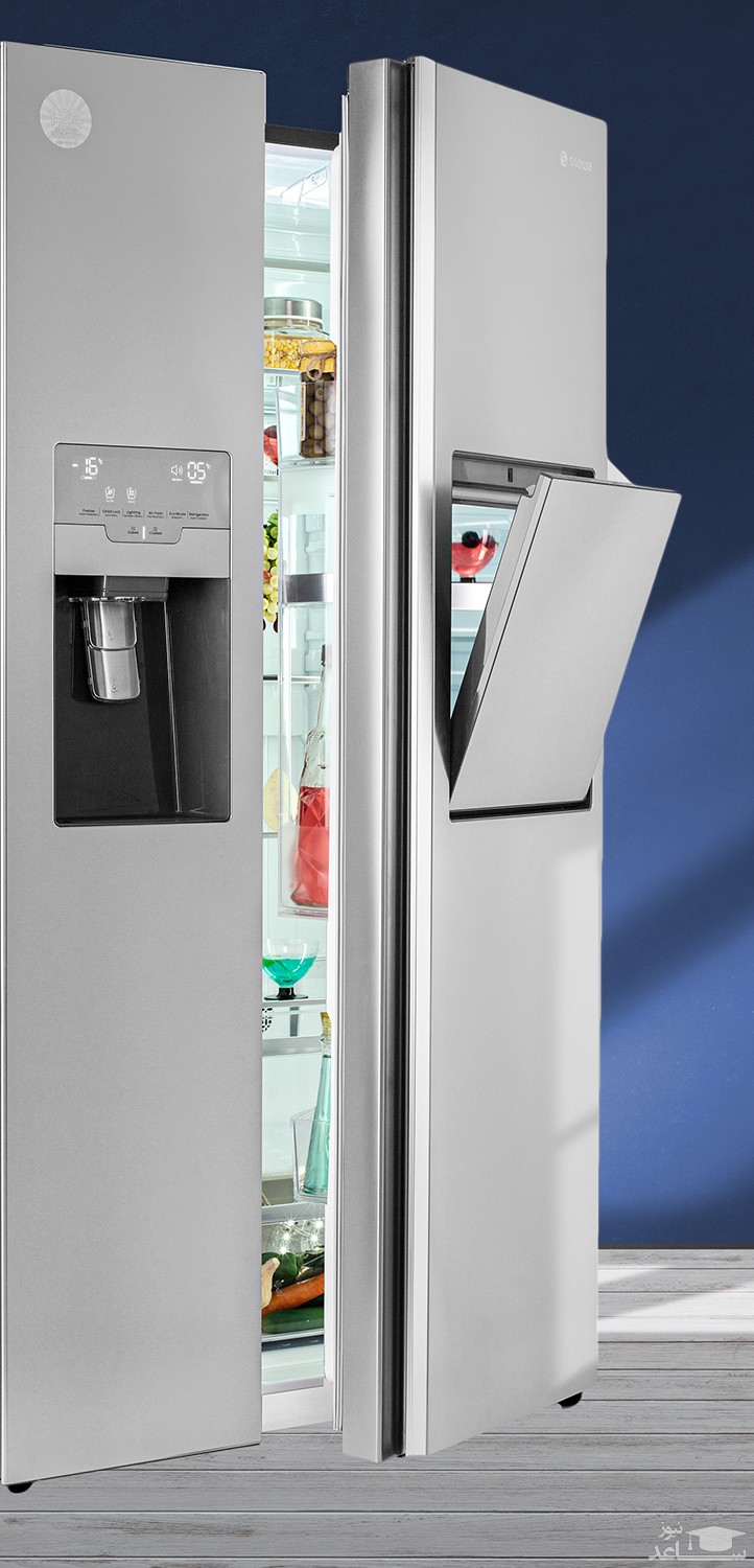 یخچال و فریزر ساید بای ساید اسنوا مدل S8-2321GS