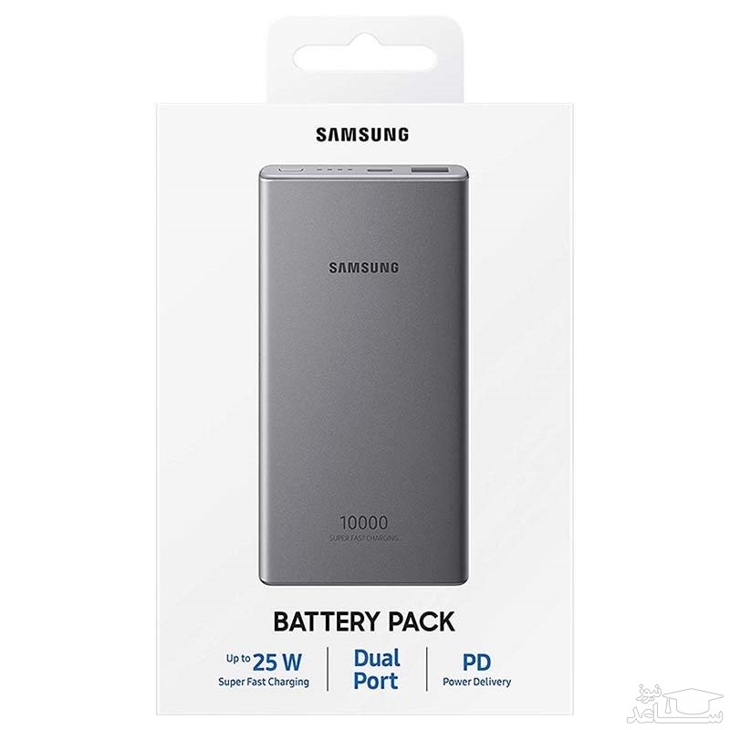 پاوربانک سامسونگ مدلEB-P3300XJEGبا ظرفیت 10000 میلی آمپر ساعت