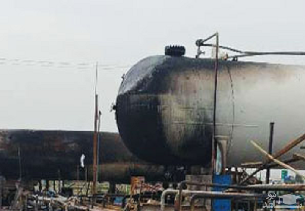 نخستین فیلم منتشر شده از مخازن گاز منفجر شده در پارچین