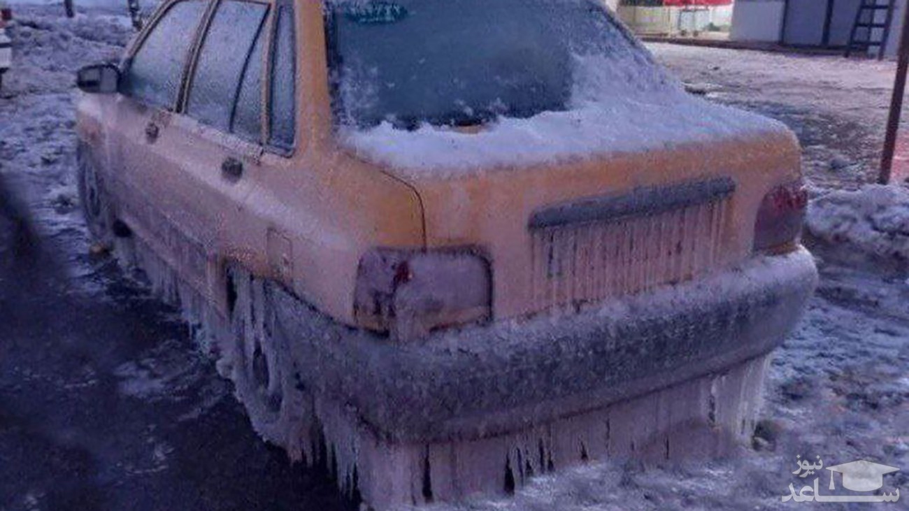 یخ‌زدن ماشین