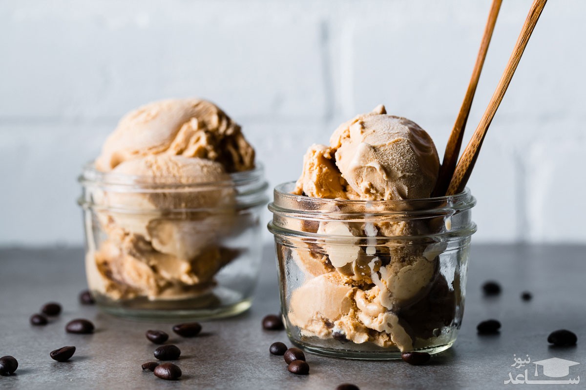 روش تهیه بستنی نسکافه ای رژیمی