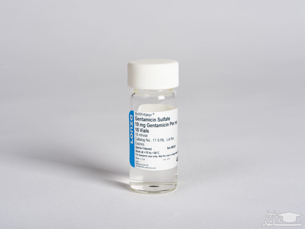 مصرف داروی جنتامایسین