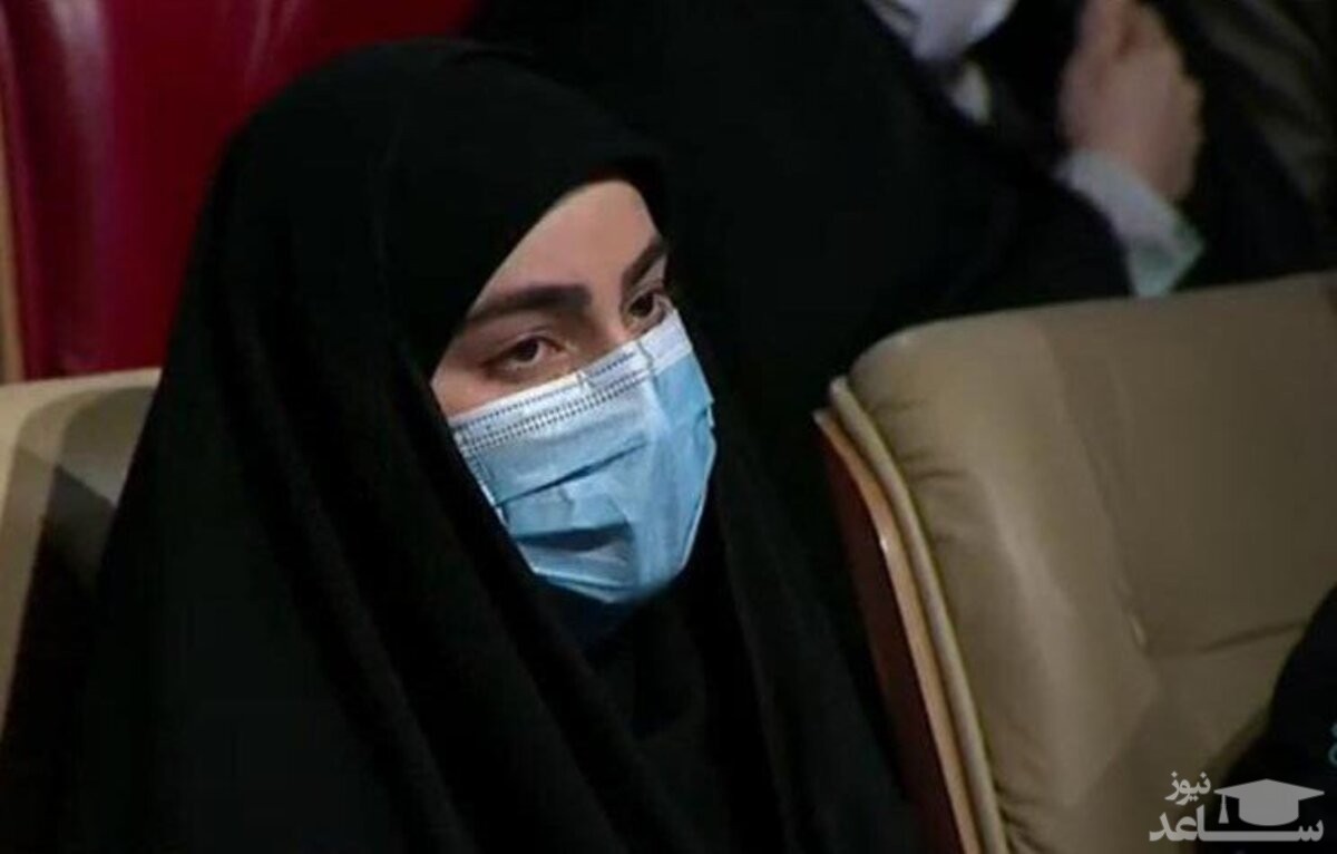 حضور زینب سلیمانی در اختتامیه جشنواره فجر