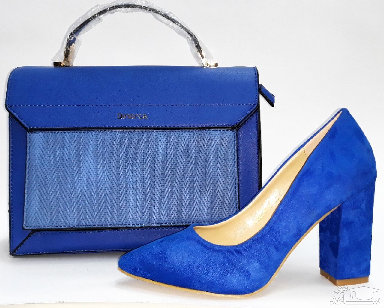 مدلهای ست کیف و کفش آبی کاربنی برای خانم های مدگرا