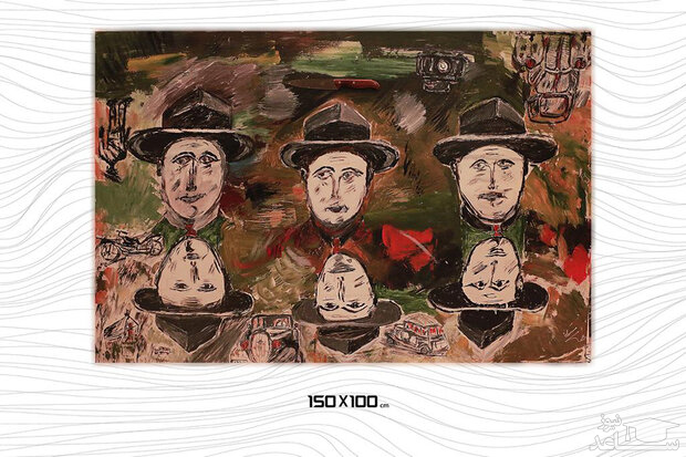 نمایشگاه نقاشی‌های مسعود کیمیایی