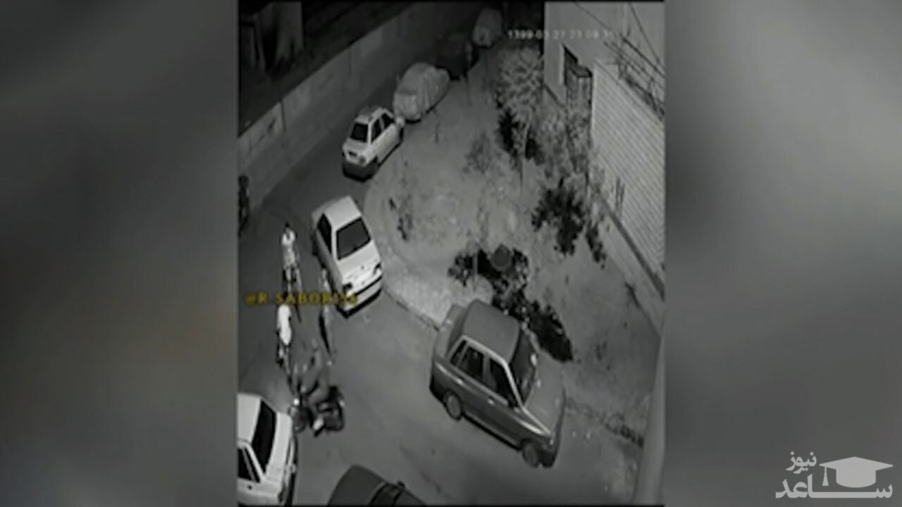 (فیلم) لحظه زورگیری وحشیانه از دوچرخه سوار