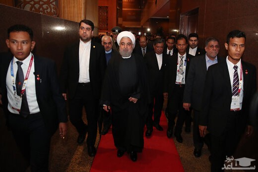مقامات مالزی اینگونه به استقبال روحانی رفتند +عکس