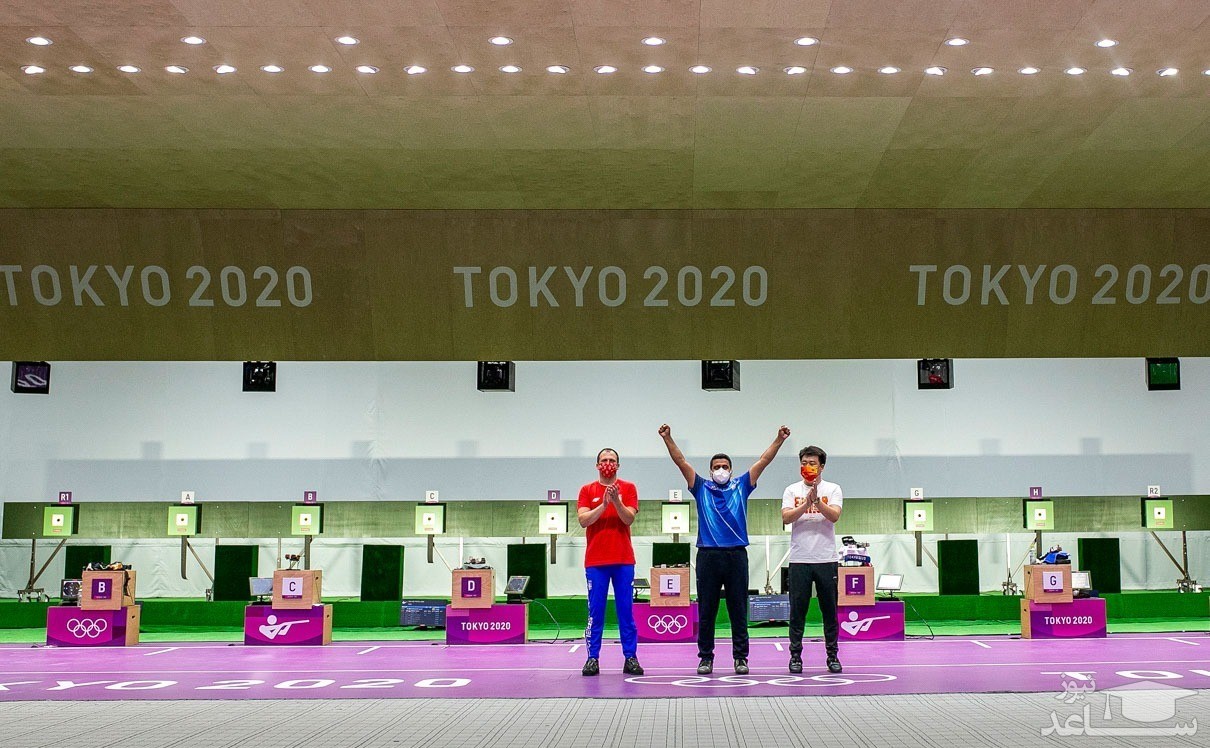 مدال طلای جواد فروغی در تیراندازی در المپیک توکیو