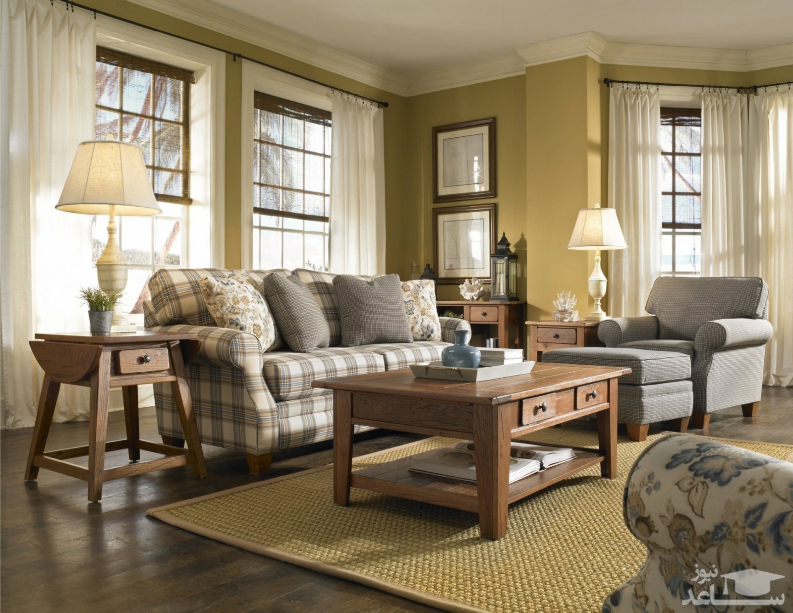 دکوراسیون خانه به سبک کانتری