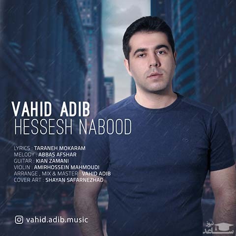 دانلود آهنگ حسش نبود از وحید ادیب