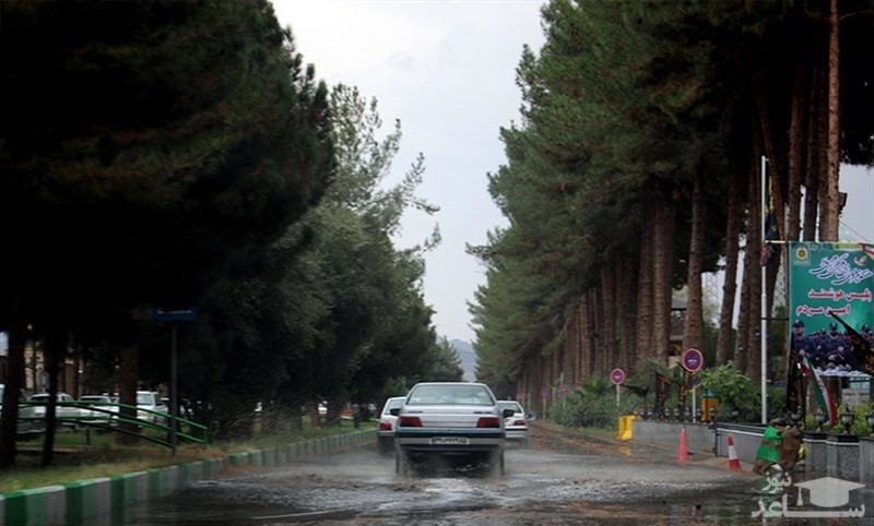 پیش بینی باران ۵ روزه در ۲۰ استان