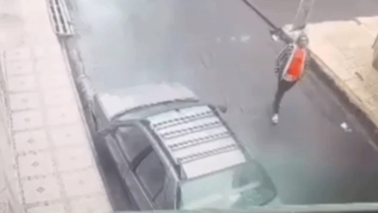 (فیلم) سرقت از یک خودرو در اسلامشهر