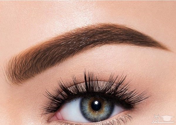 آموزش رنگ کردن ابروها