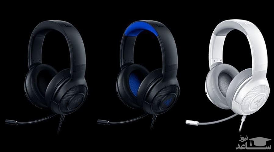 هدست گیمینگ باسیم ریزر مدل KRAKEN X Lite