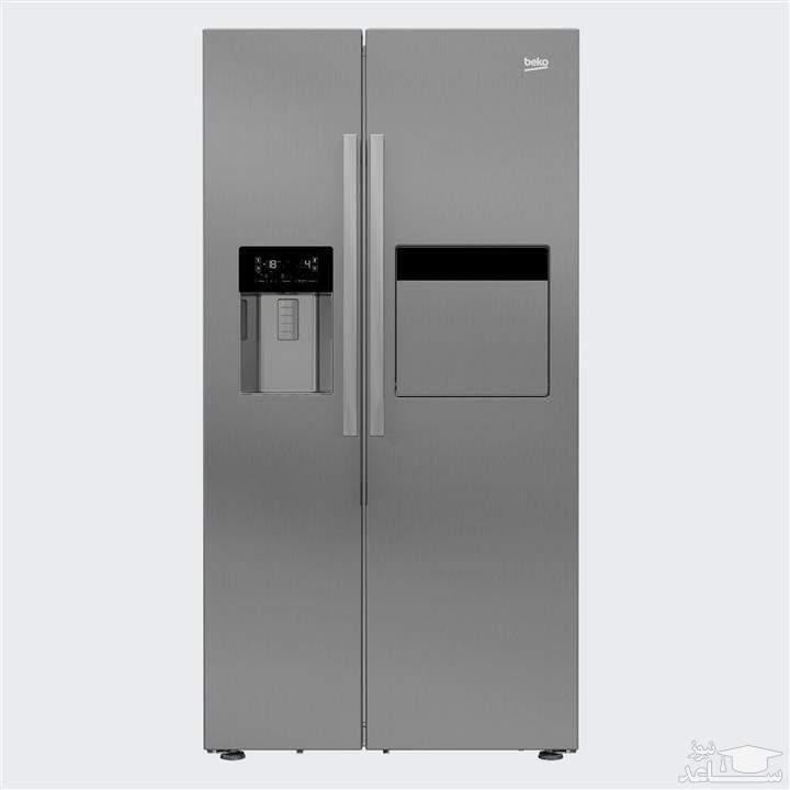 یخچال فریزر ساید بکو مدل GN 162420 E