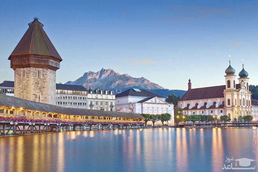لوسرن ، زیباترین شهر سوئیس