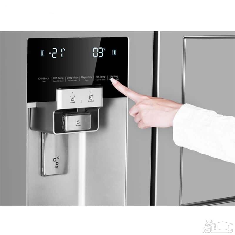یخچال و فریزر ساید بای ساید دوو مدل D2S-0033MW