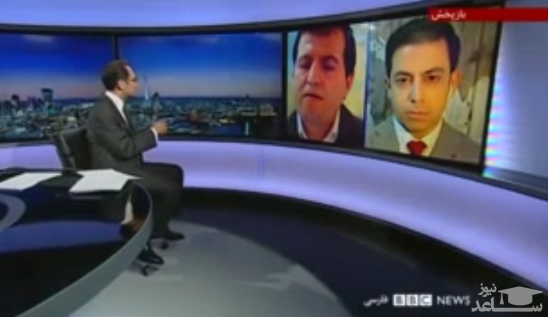 (فیلم) پاسخ کوبنده خبرنگار ساکن آلمان به شبهه‌افکنی مجری بی‌بی‌سی فارسی