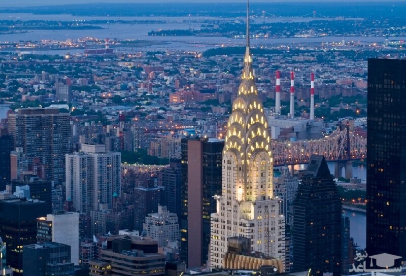 تصاویر دلهره آور از کار ساختمانی بر فراز برج ۳۱۹ متری در سال ۱۹۲۹ +فیلم