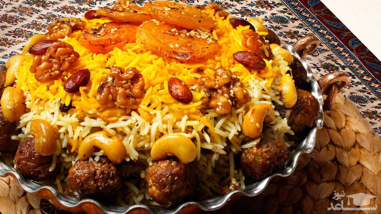 طرز تهیه قیسی پلو